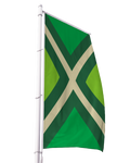 Achterhoekse vlag banier 100 x 300 cm