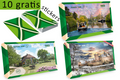 Achterhoeks puzzelpakket met 10 gratis stickers