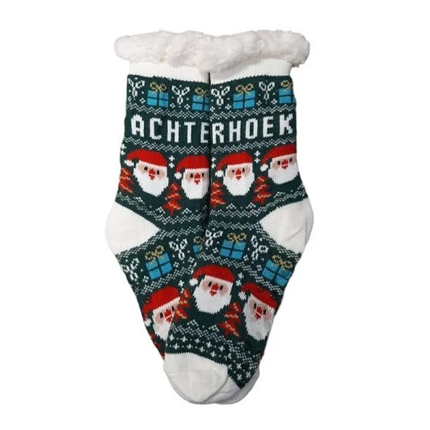 Achterhoekse kerst slofsokken