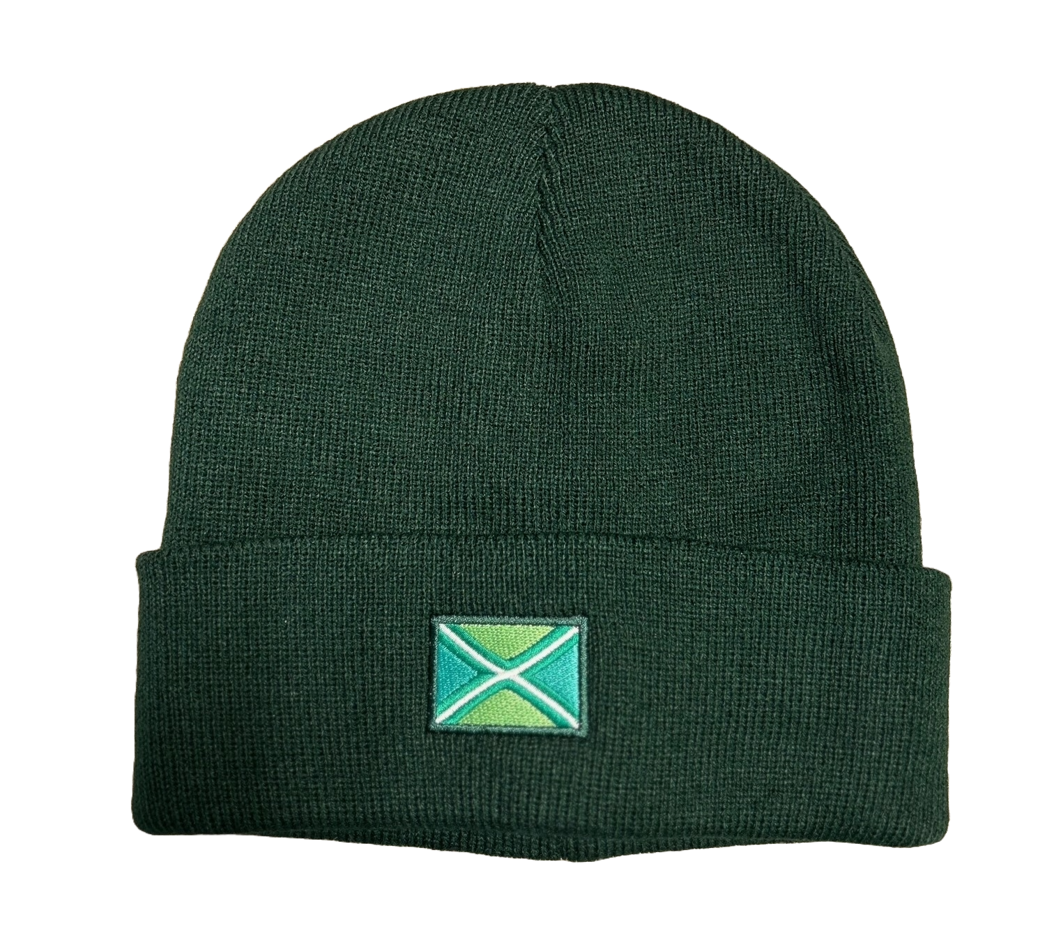 Achterhoekse muts met band groen