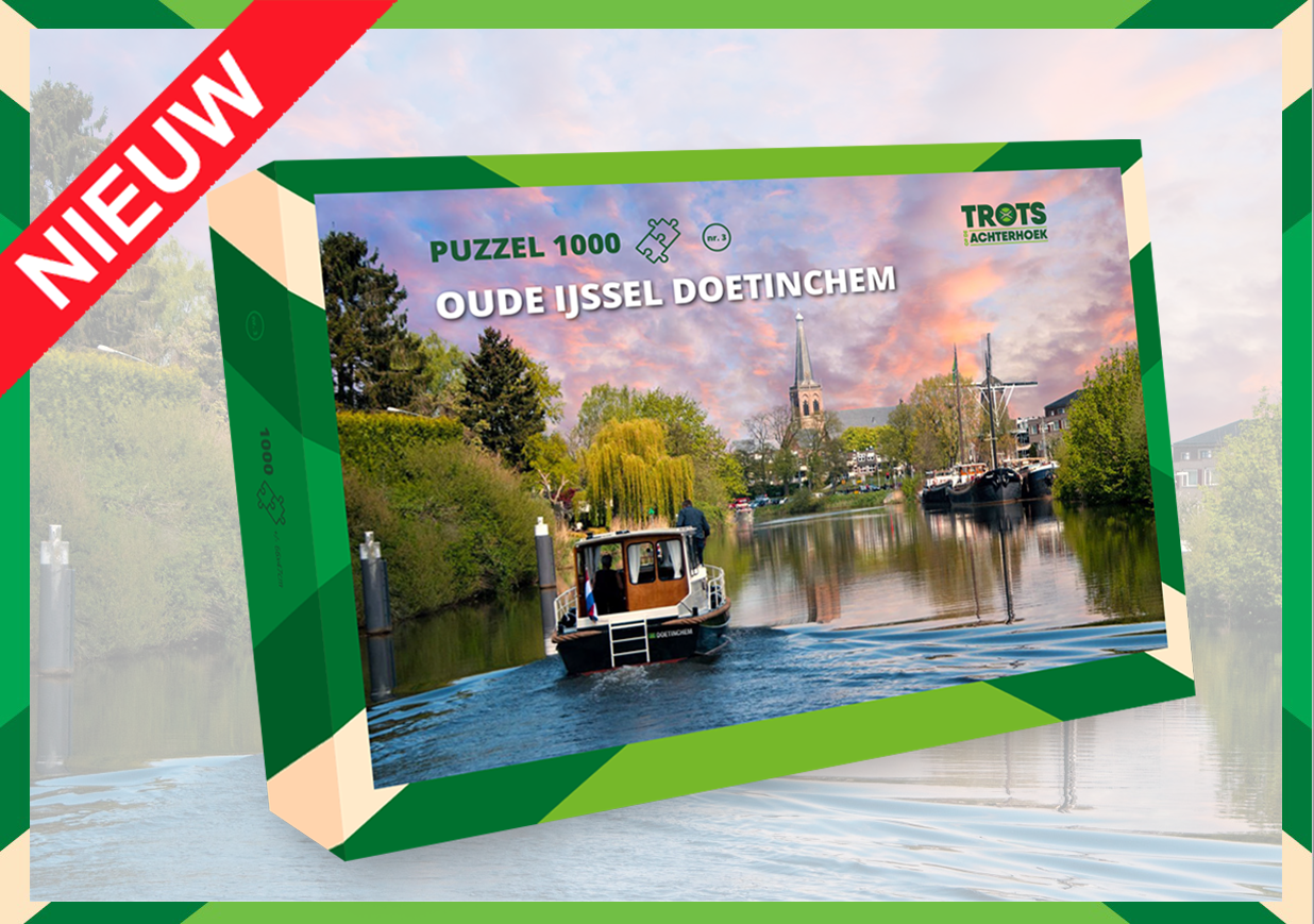 Achterhoeks puzzelpakket met 10 gratis stickers